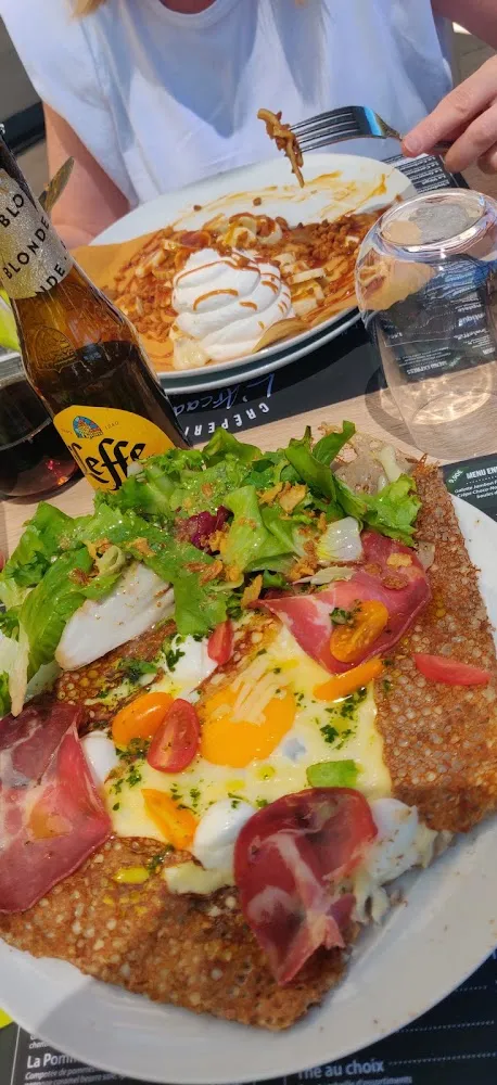 Galette Forestière Au Roquefort